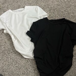 Black and White T-Shirt Set